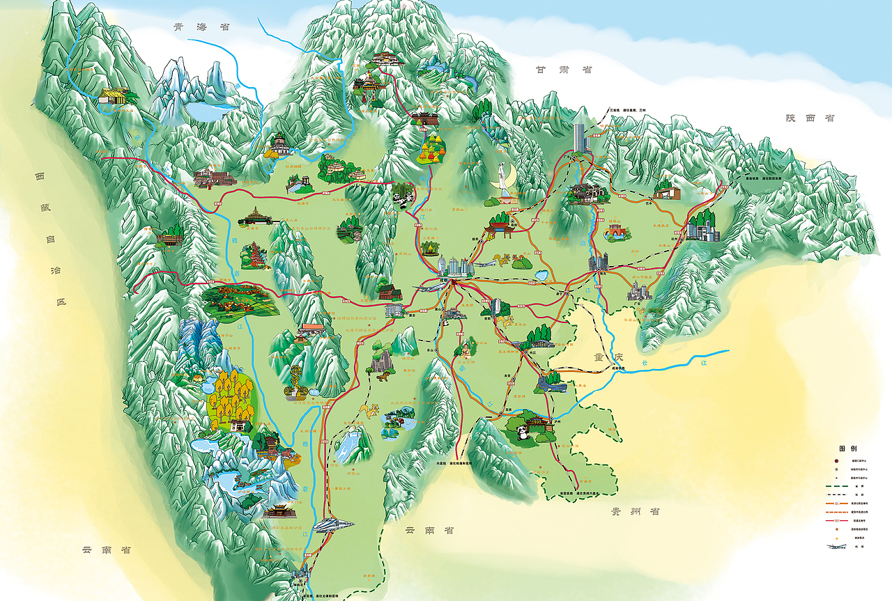 四川风情,川韵悠长,蜀韵烟火之旅